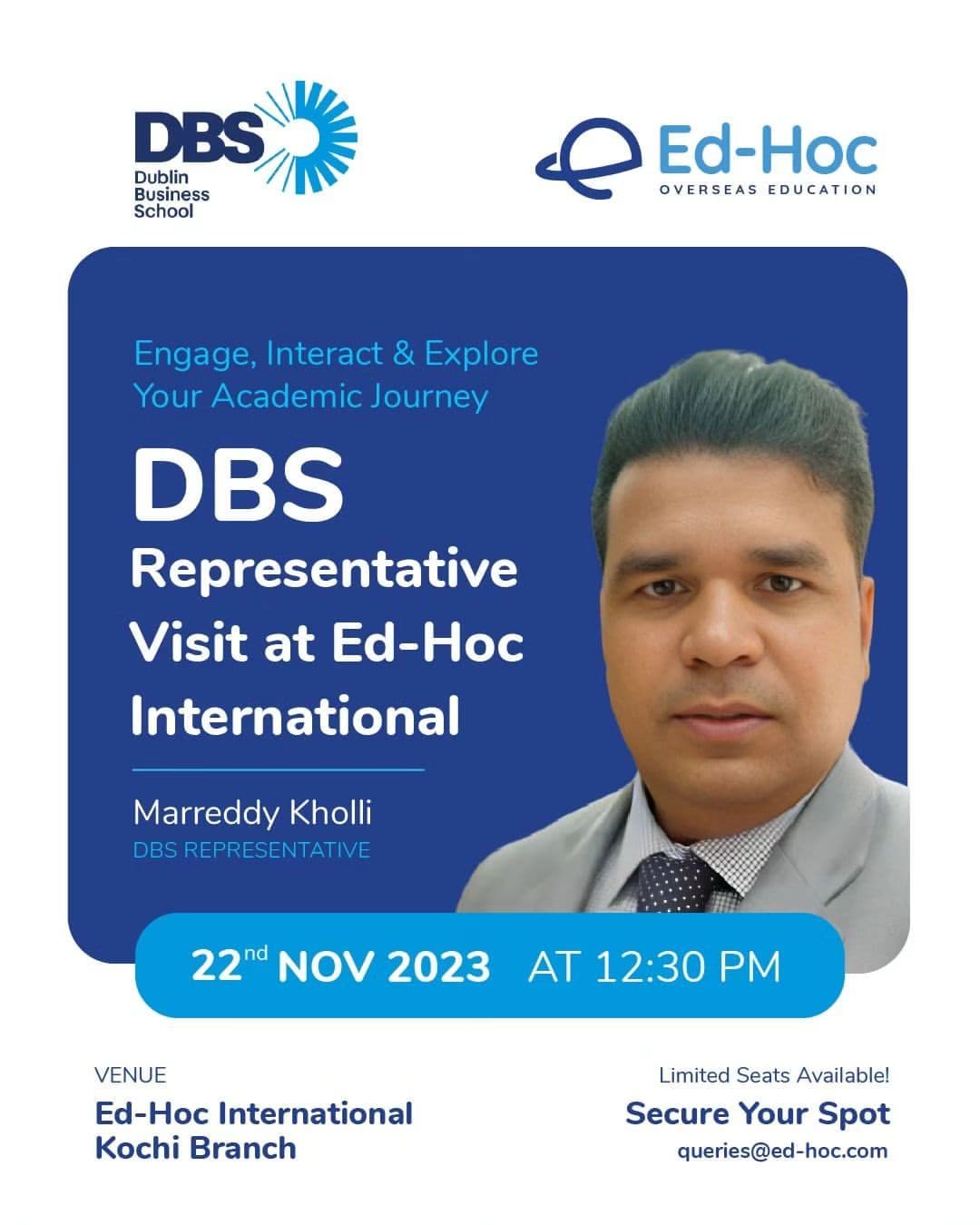 Visit of DBS Representative
