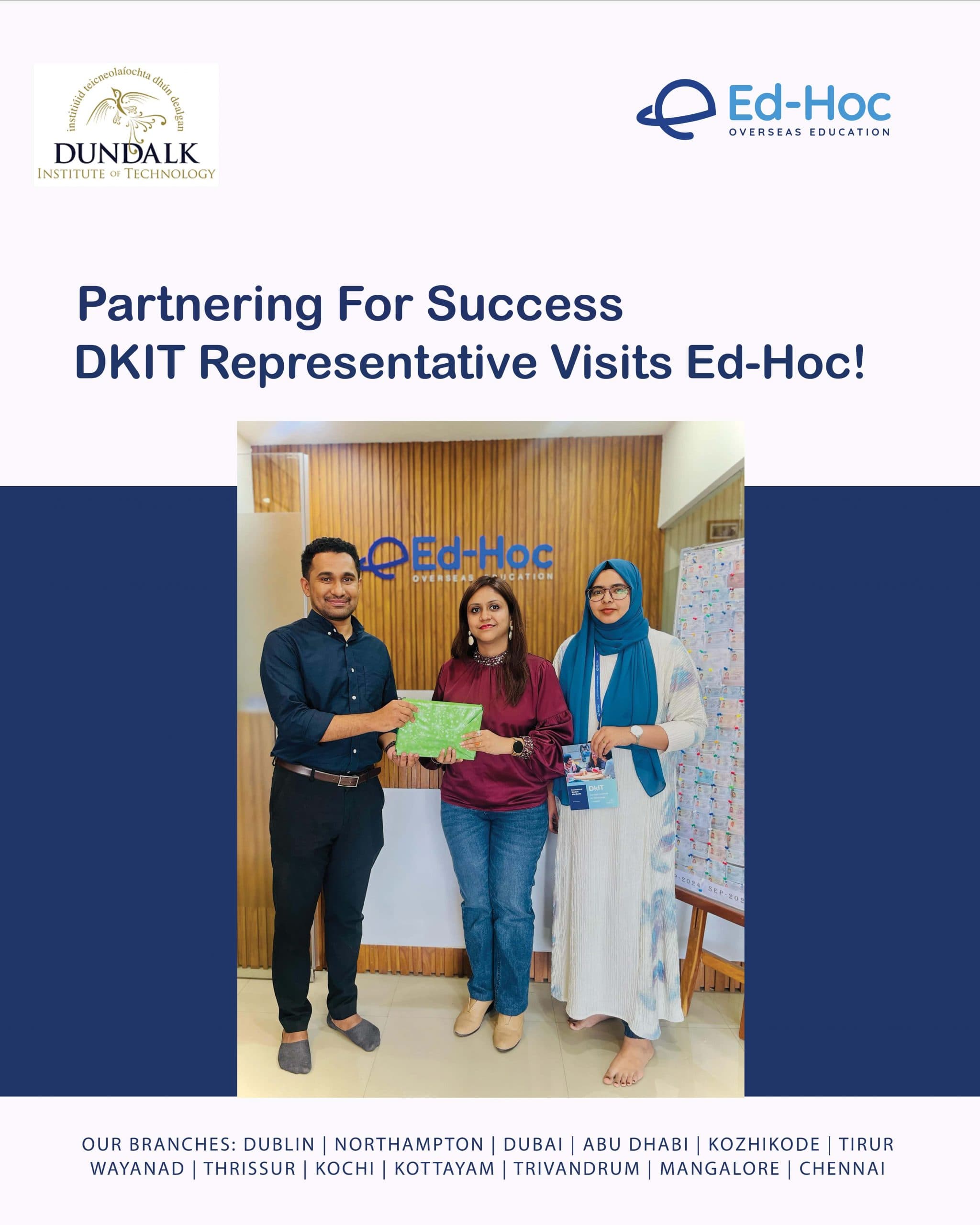DKIT Representative Meets Ed-Hoc