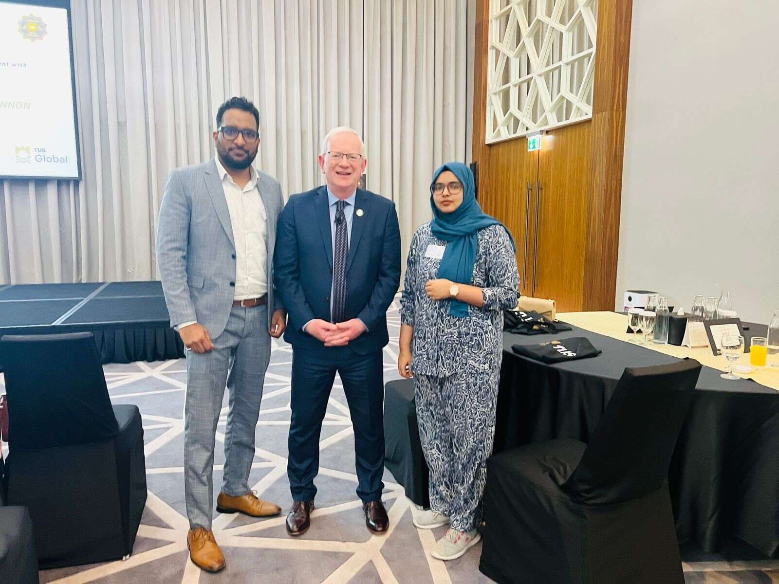TUS President Mr Vincent Cunnane Met Ed-Hoc