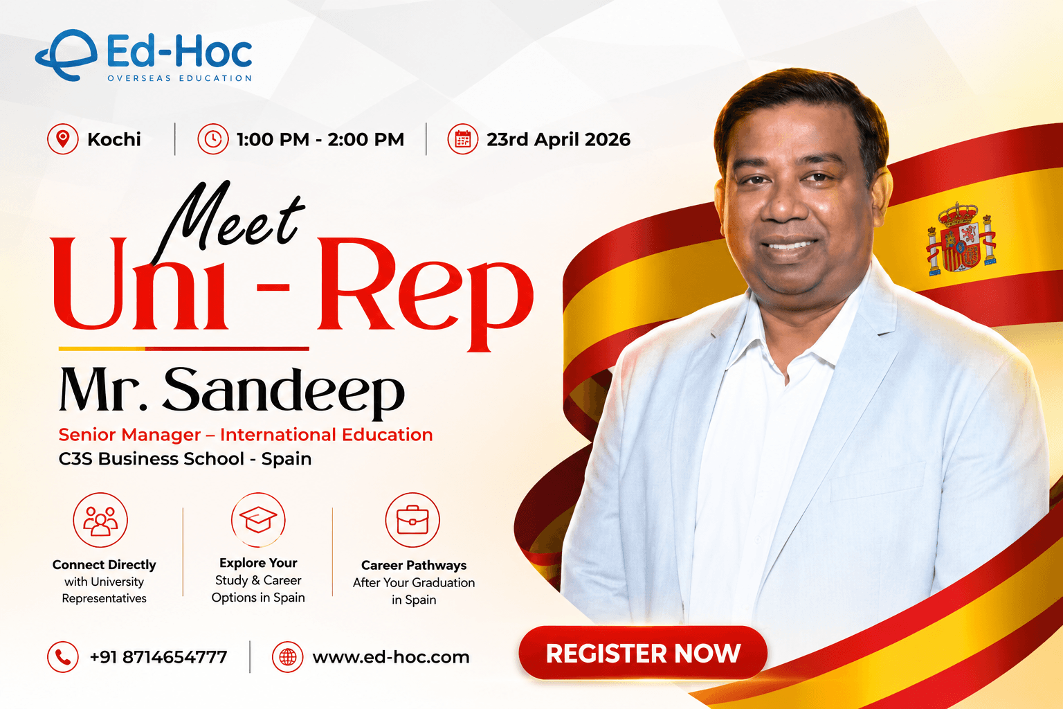 Meet the C3S Business School Representative in Kochi