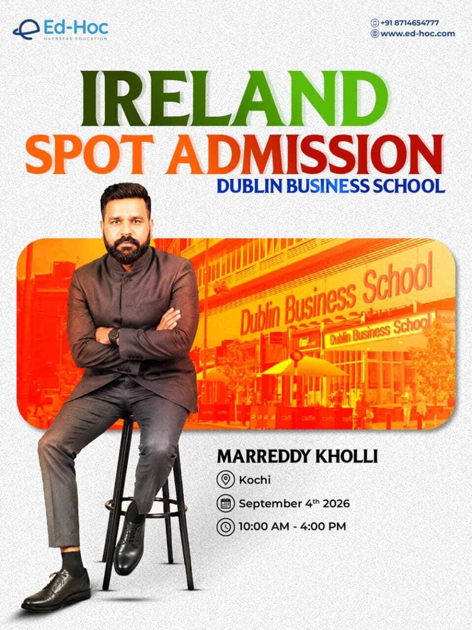 Ireland Spot Admission – Dublin Business School 🇮🇪