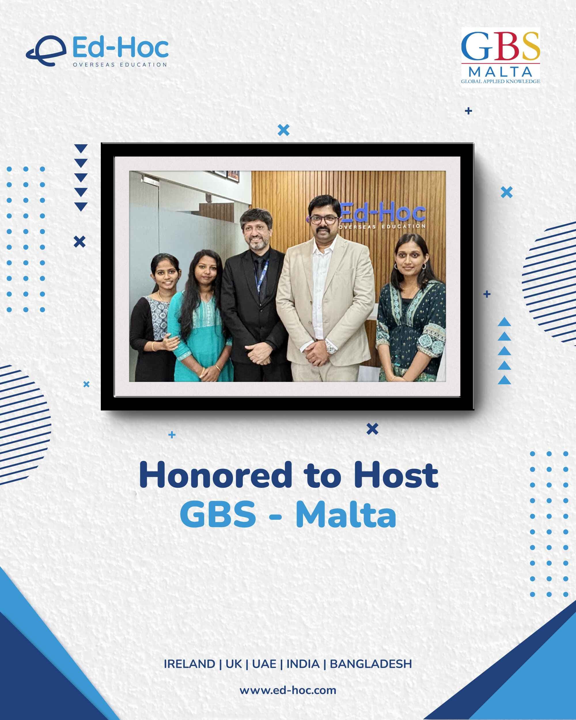 Visit Of GBS – Malta Representative